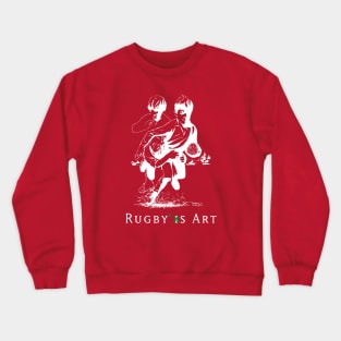 Rugby Junior Tackle C by PPereyra Crewneck Sweatshirt